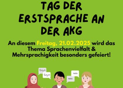 Sprachliche Vielfalt am Tag der Sprachen und im Alltag - Poster